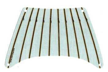 LEGO Cloth Sail 28 x 18 with Dark Tan Stitching Pattern