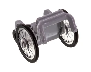 LEGO Wheelchair - Seat and Wheels Complete