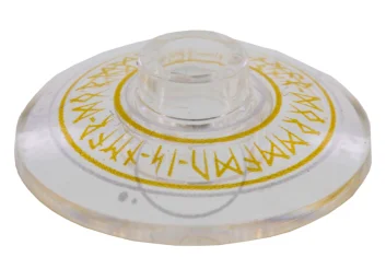 LEGO Dish 2 x 2 Inverted (Radar) with Runes Pattern