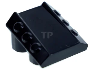 LEGO Brick, Modified 2 x 2 No Studs, Sloped with 3…