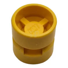 LEGO Wiel 11mm D. x 12mm, Gat rond voor pin wielhouder