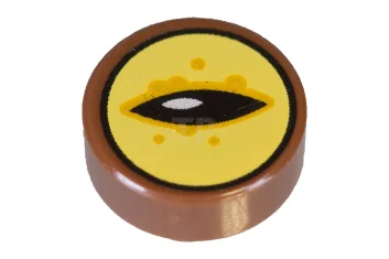 LEGO Fliese 1 x 1 Rund mit Ösenmuster