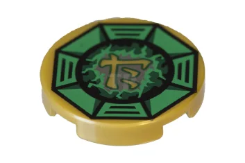 LEGO Tegel 2 x 2 Rond met onderkant O en Airjitzu…