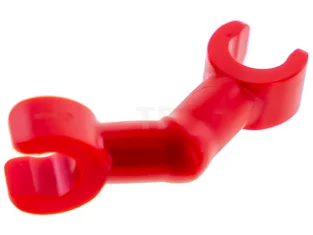 LEGO Arm Skeleton, Bent with Clips at 90 degrees (Vertical Grip)