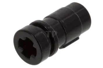 LEGO Großfigurenwaffe Lichtschwertgriff halb 2L mit Achsenbohrung