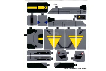 LEGO Sticker for Set 75150 (International Version)