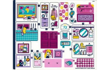 LEGO Adesivo per il set 41314