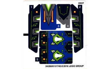 LEGO Sticker for Set 70320 (International Version)