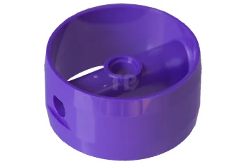 LEGO Cilindro 4 x 4 con agujeros para pasadores y barra…