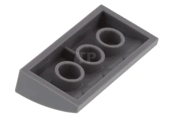 LEGO Pendenza curvo 2 x 4 x 2/3 con modello Occhi…