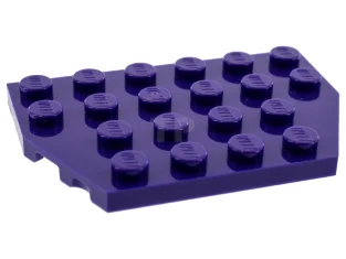 LEGO Piastra 4 x 6 Cuneo - Taglio degli angoli