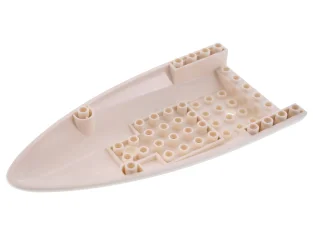 LEGO Fuselage d'avion 8 x 16 Nez - Fond