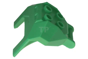 LEGO Borstpantser met 4 noppen en handvat met gesloten uiteinden