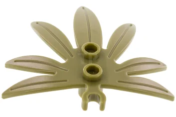 LEGO Plant Leaves 6 x 5 Swordleaf with Clip (thick open…