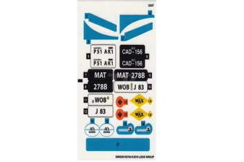 LEGO Sticker for Set 10252
