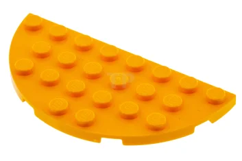 LEGO Plate 4 x 8 Round Corner Double