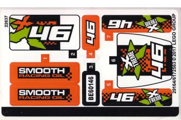 LEGO Aufkleber für Set 60146