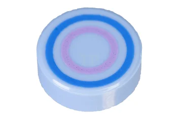 LEGO Fliese 1 x 1 Rund mit Kreismustern