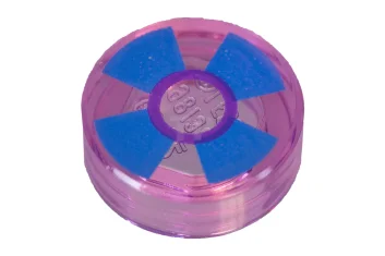 LEGO Fliese 1 x 1 Rund mit Pinwheel-Muster