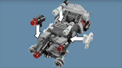 LEGO First Order Transport Speeder Battle Pack