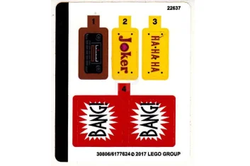 LEGO Sticker for Set 70906