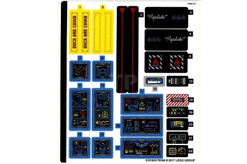 LEGO Sticker for Set 70909