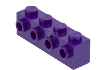 LEGO Brick 1 x 4 with 4 Studs on 1 Side