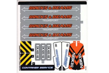 LEGO Sticker for Set 42062