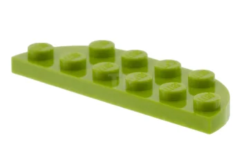 LEGO Plaque 2 x 6 coin rond double