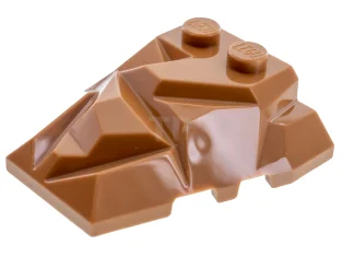 LEGO Cale 4 x 4 Polygone fracturé Top