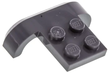 LEGO Véhicule, garde-boue 4 x 3 x 1 avec arche courbée.