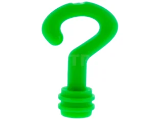 LEGO Minifig, Utensil Cane Handle Curved Riddler Question Mark with Stud…