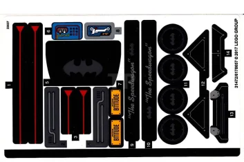 LEGO Sticker for Set 70905