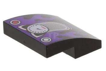 LEGO Slope 2 x 2 x 2/3 Curved with Speedometer Pattern