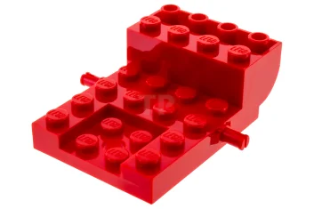 LEGO Vehicle, Base 4 x 6 x 1 2/3 Curved