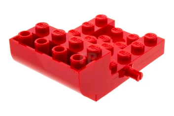 LEGO Vehicle, Base 4 x 6 x 1 2/3 Curved