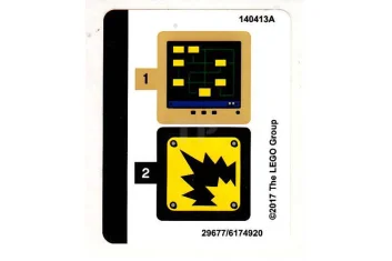 LEGO Sticker voor set 70900