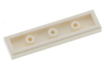 LEGO Tile 1 x 4 with Headlights and Grille Pattern