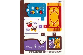 LEGO Sticker for Set 41182