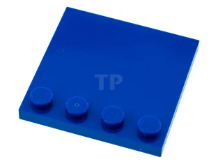 LEGO Tegel 4 x 4 met noppen op de rand