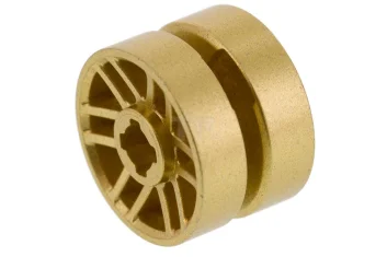 LEGO Rad 14mm D. x 9.9mm mit Mittelrille, Fake-Schrauben und 6…