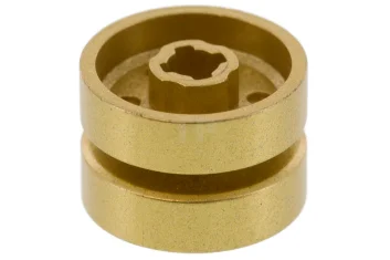 LEGO Rad 14mm D. x 9.9mm mit Mittelrille, Fake-Schrauben und 6…
