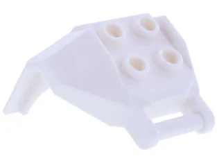 LEGO Borstpantser met 4 noppen en handvat met gesloten uiteinden