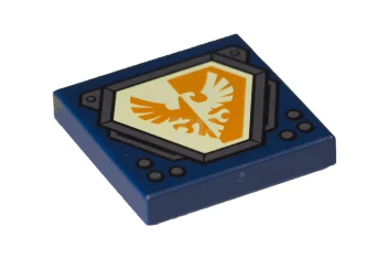 LEGO Tile 2 x 2 with Falcon Pattern