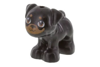 LEGO Hond Mopshond met Patroon (Apollo)