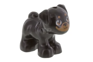 LEGO Hond Mopshond met Patroon (Apollo)