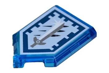 LEGO Carreau 2 x 3 pentagonal avec motif Nexo Power Shield…