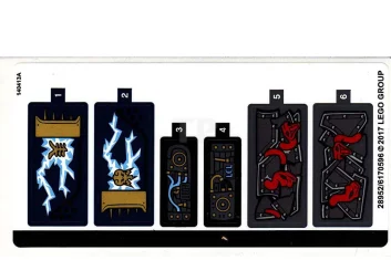 LEGO Sticker for Set 70622