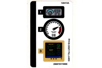 LEGO Sticker for Set 70901