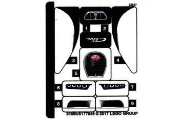 LEGO Sticker for Set 75878